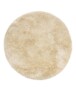 Shaggy Teppich Rund - Meadow Creme - overzicht, thumbnail