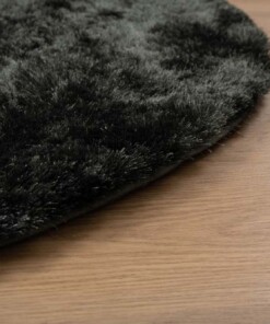 Shaggy Teppich Rund - Spark Blau - close up, thumbnail Shaggy Teppich Rund - Spark Blau - close up, thumbnail