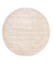 Viskose Teppich Rund - Glamour Creme - overzicht, thumbnail
