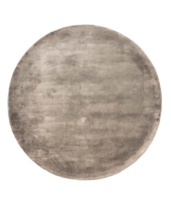 Viskose Teppich Rund - Pearl Silber - overzicht