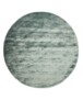 Viskose Teppich Rund - Pearl Petrol - overzicht, thumbnail