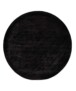 Viskose Teppich Rund - Pearl Schwarz - overzicht, thumbnail