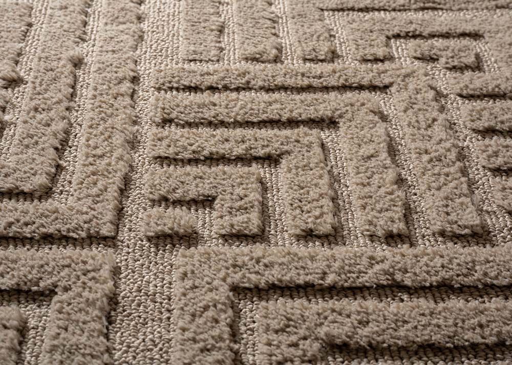 Teppich Skandinavisch - Arc Shade Beige - close up Teppich Skandinavisch - Arc Shade Beige - close up