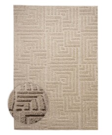 Teppich Skandinavisch - Arc Shade Beige - overzicht, thumbnail