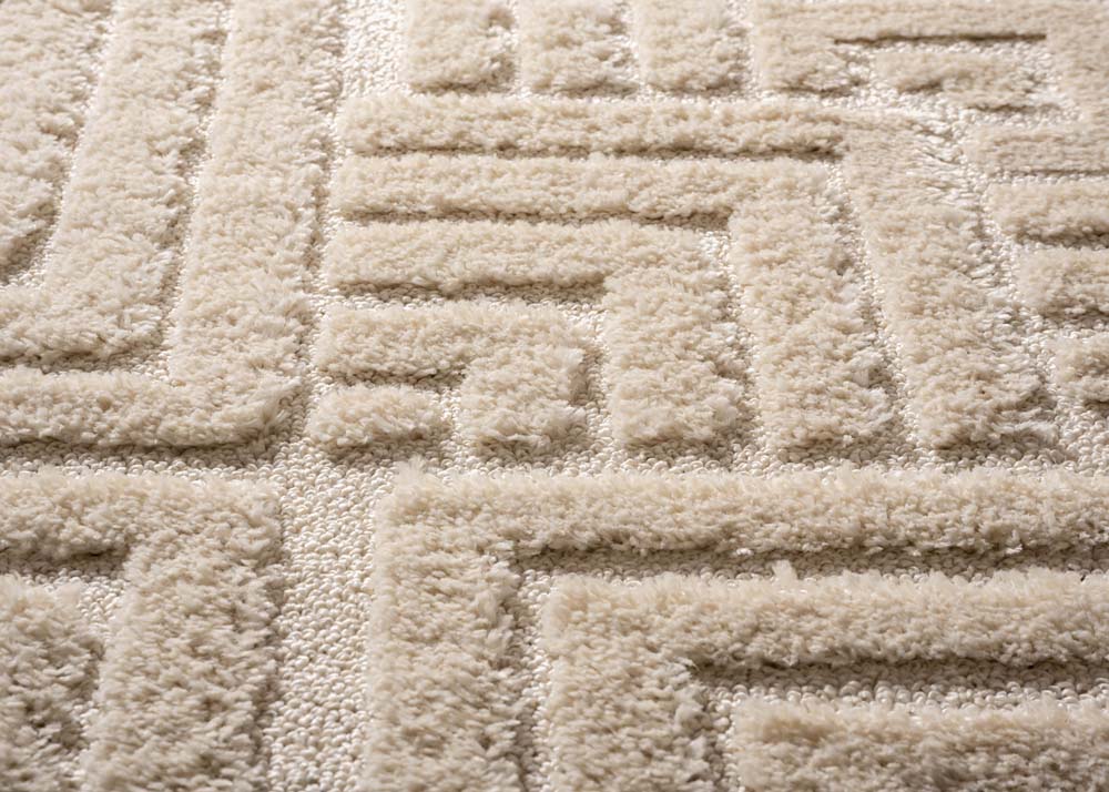 Teppich Skandinavisch - Arc Shade Creme - close up Teppich Skandinavisch - Arc Shade Creme - close up