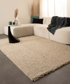 Hochflor Teppich Shaggy Trend - Champagner - sfeer, thumbnail