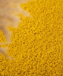 Hochflorläufer Shaggy Trend - Gelb - close up, thumbnail Hochflorläufer Shaggy Trend - Gelb - close up, thumbnail