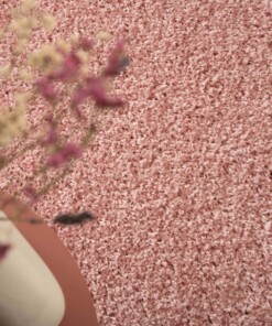 Hochflorläufer Shaggy Trend - Hellrosa - close up, thumbnail