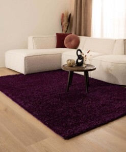 Hochflor Teppich Shaggy Trend - Lila - sfeer, thumbnail