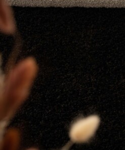 Hochflor Teppich Shaggy Trend - Schwarz - close up, thumbnail Hochflor Teppich Shaggy Trend - Schwarz - close up, thumbnail