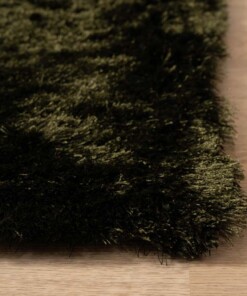 Shaggy Teppich - Spark Olivgrün - close up, thumbnail Shaggy Teppich - Spark Olivgrün - close up, thumbnail