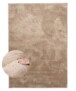 Veloursteppich - Flair Beige - overzicht, thumbnail