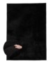 Veloursteppich - Flair Schwarz - overzicht, thumbnail
