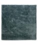 Teppich Quadratisch Hochflor - Posh Velours Blau - overzicht, thumbnail