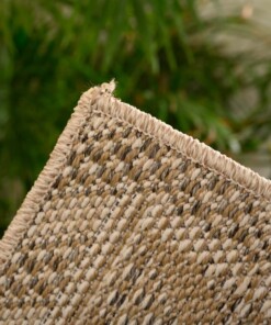 Balkonteppich Jute Optik Sunny Contour - Beige - close up, thumbnail Balkonteppich Jute Optik Sunny Contour - Beige - close up, thumbnail