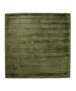 Viskose Teppich Quadratisch - Glamour Grün - overzicht, thumbnail