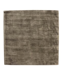 Viskose Teppich Quadratisch - Glamour Olivgrün - overzicht