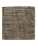 Viskose Teppich Quadratisch - Glamour Olivgrün - overzicht, thumbnail