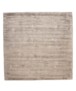 Viskose Teppich Quadratisch - Glamour Silber - overzicht, thumbnail
