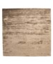 Viskose Teppich Quadratisch - Pearl Braun - overzicht, thumbnail