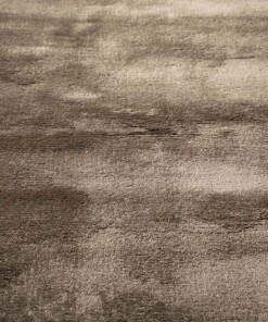 Viskose Teppich Quadratisch - Pearl Braun - close up, thumbnail