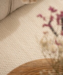 Wollteppich - Ulstein Weiß - close up, thumbnail