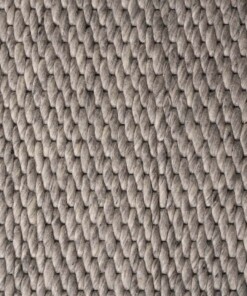 Wollteppich - Vridning Hellgrau - close up, thumbnail