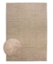Teppich Skandinavisch - Contour Bend Beige - overzicht, thumbnail