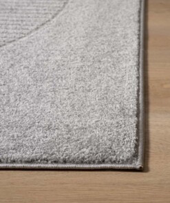 Teppich Skandinavisch - Contour Circle Grau - close up, thumbnail Teppich Skandinavisch - Contour Circle Grau - close up, thumbnail