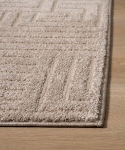 Teppich Skandinavisch - Contour Gem Beige - close up, thumbnail Teppich Skandinavisch - Contour Gem Beige - close up, thumbnail