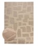 Teppich Skandinavisch - Contour Stone Beige - overzicht, thumbnail