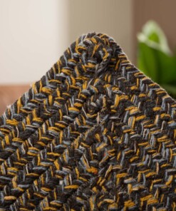 Baumwollteppich Quadratisch - Joy Multi - close up, thumbnail