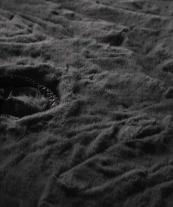 Teppich Rund Flauschig Hochflor - Comfy Deluxe Dunkelgrau