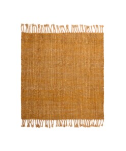 Jute Teppich Quadratisch - Chunky Gold/Natural