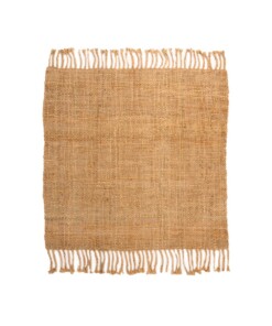 Jute Teppich Quadratisch - Chunky Natural - overzicht