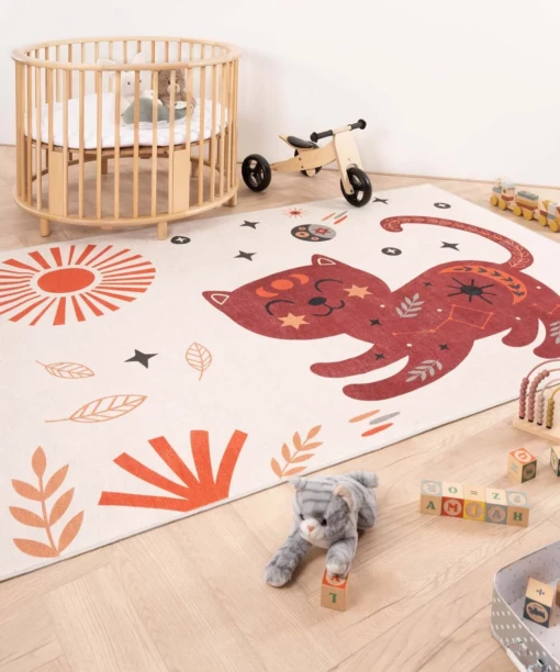Kinderteppich Katze - Happy Dreams Bunt - sfeer