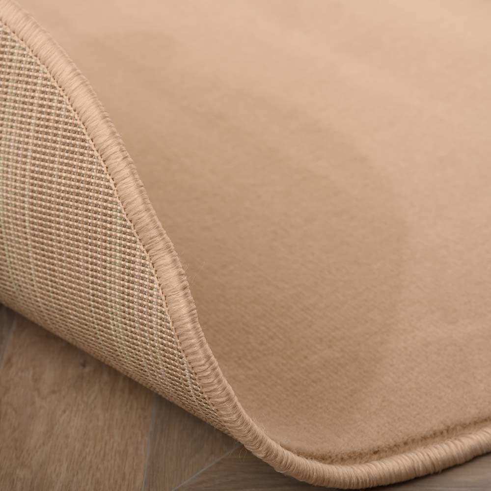 Teppich organische Form - Ease Pebble Beige Teppich organische Form - Ease Pebble Beige