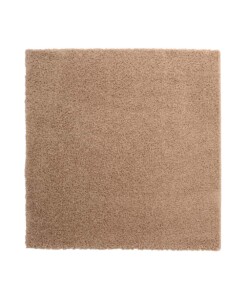 Hochflor Teppich Quadratisch Shaggy Trend - Beige - overzicht