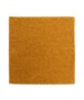 Hochflor Teppich Quadratisch Shaggy Trend - Senfgelb - overzicht, thumbnail