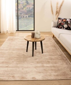 Viskose Teppich - Glamour Beige - sfeer