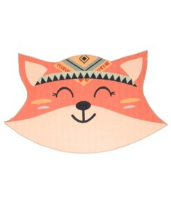 Kinderteppich Fuchs - Smile Terrakotta - overzicht