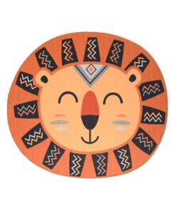 Kinderteppich Löwe - Smile Terrakotta - overzicht