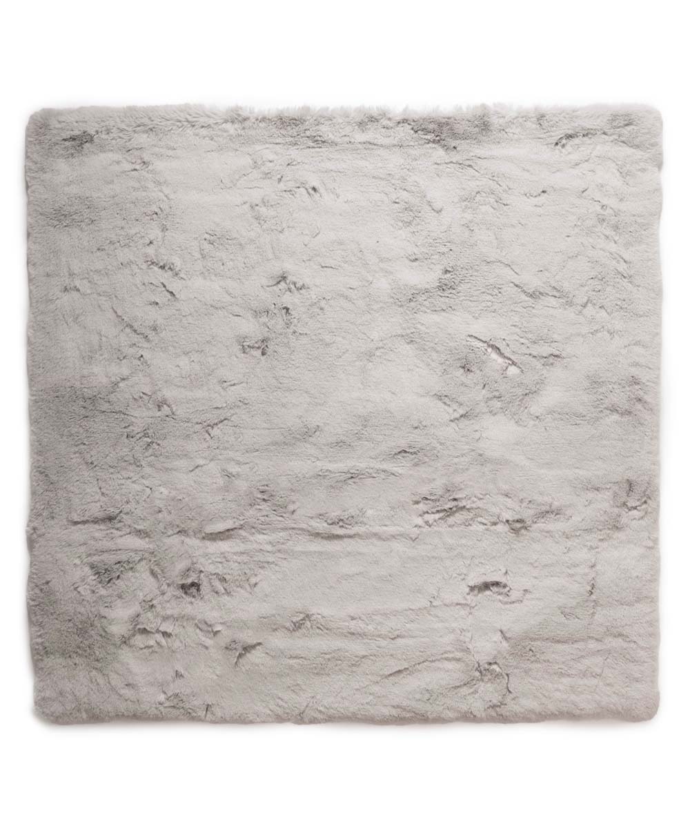 Teppich Quadratisch Flauschig Hochflor - Comfy Deluxe Hellgrau Teppich Quadratisch Flauschig Hochflor - Comfy Deluxe Hellgrau