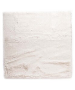 Teppich Quadratisch Flauschig Hochflor - Comfy Deluxe Weiß
