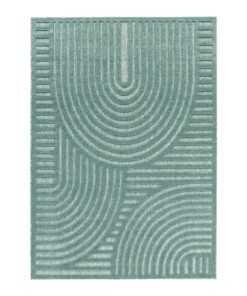 Outdoor Teppich - Reza Türkis - overzicht