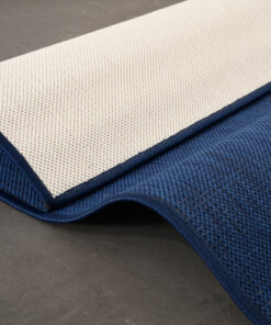 Outdoor Teppich Einfarbig - Flip Dunkelblau - close up, thumbnail Outdoor Teppich Einfarbig - Flip Dunkelblau - close up, thumbnail