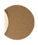 Outdoor Teppich Einfarbig Rund - Flip Hellbraun - overzicht, thumbnail