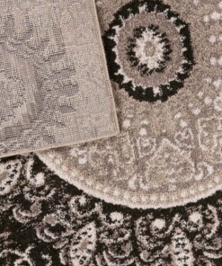 Morderner Teppich - City Chic Oriental Braun - close up, thumbnail