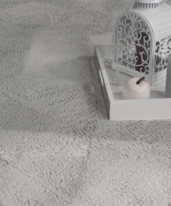 Teppich Kurzflor - Svea Grau - close up, thumbnail Teppich Kurzflor - Svea Grau - close up, thumbnail