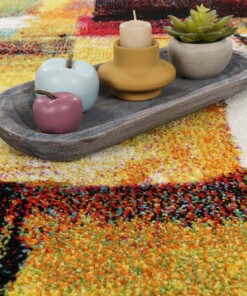 Teppiche Modern - Zayn Multi - close up, thumbnail